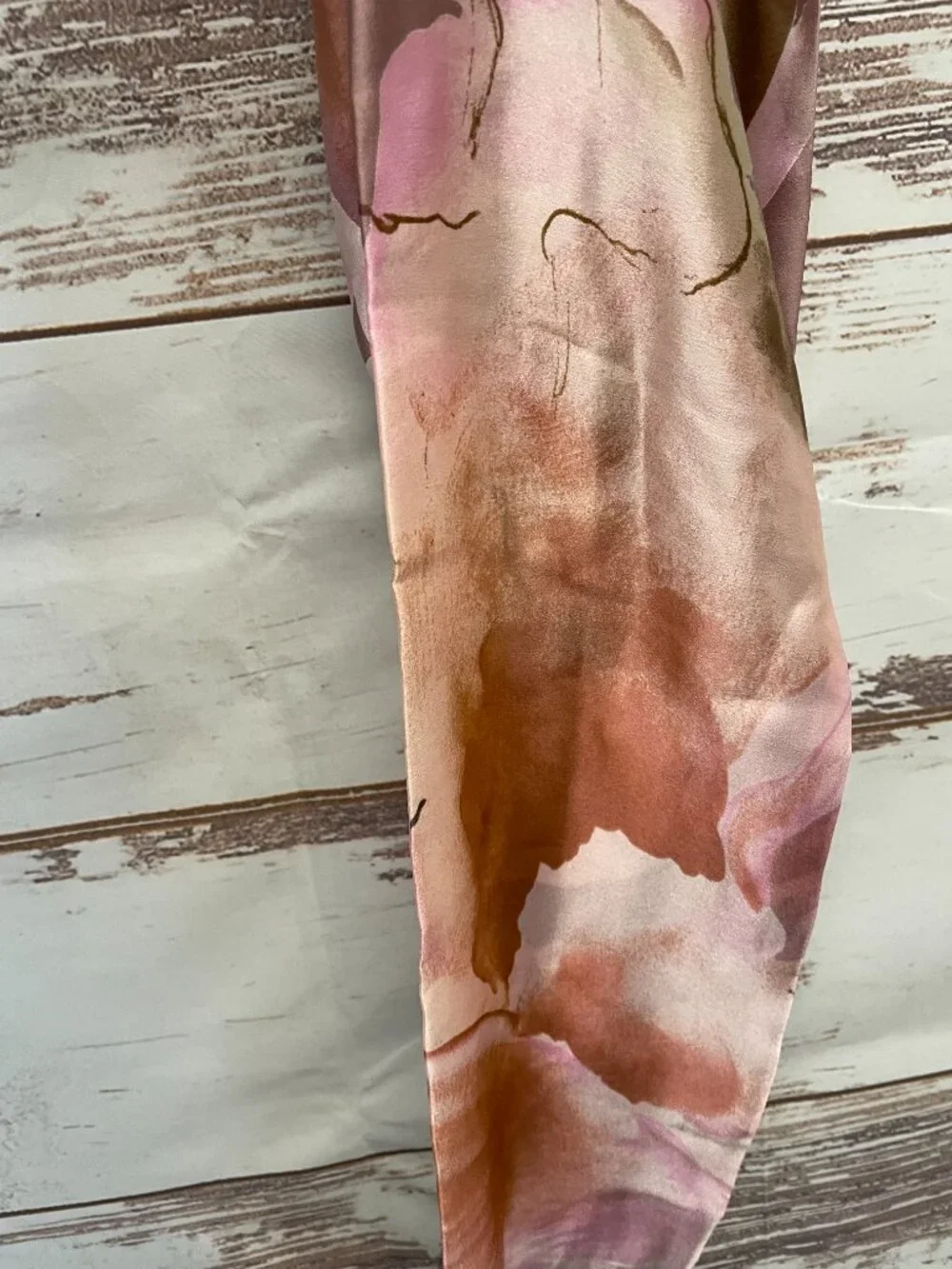 Silk and Rhinestone Scarf or Belt